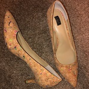 Cork Kitten Heel